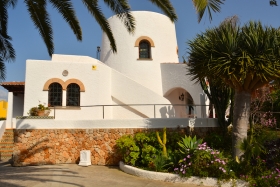Rented! Ibiza style villa with tower and pool completely renovated